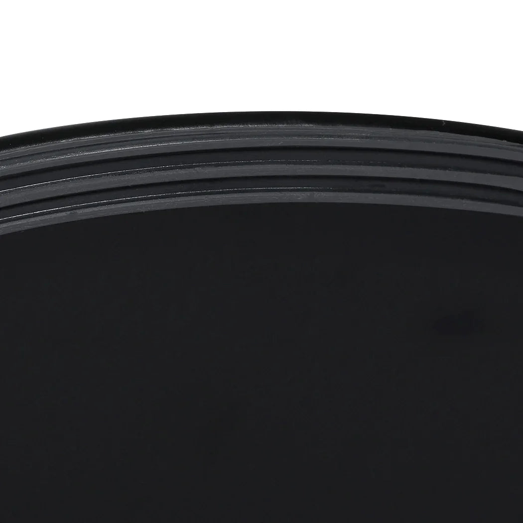Levede 4x Bar Stool Swivel Gas Lift PU Leather Grey-2006732718938918915