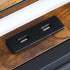 Levede Double Metal Bed Frame LED Lights 2 Drawers-1894516789812006915