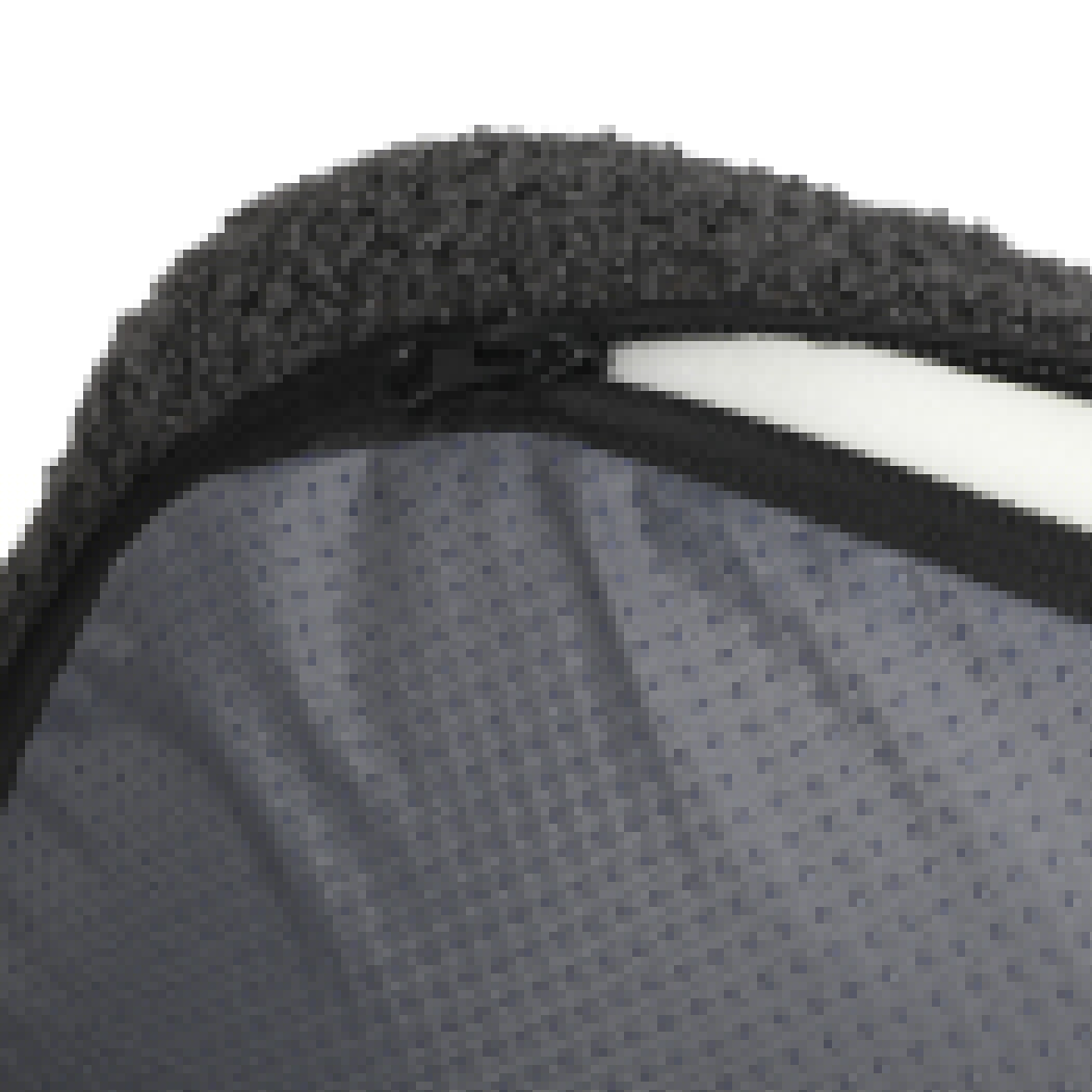 Pawz XL Size Orthopedic Dog Bed with Sherpa Plush Removable Cover in Grey-1937319823377829891
