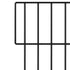 Mountview 10 Pcs Garden Fence Border Rustproof Metal-2050056905409302531