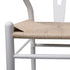 Levede 6x Dining Chairs Wooden Hans White-2006732723238080515