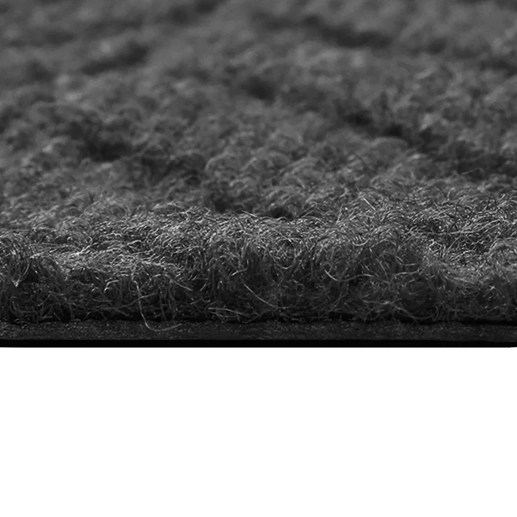 Marlow Extra Large Floor Rug Non Slip 90cm x 305cm Grey-2018816747930521603