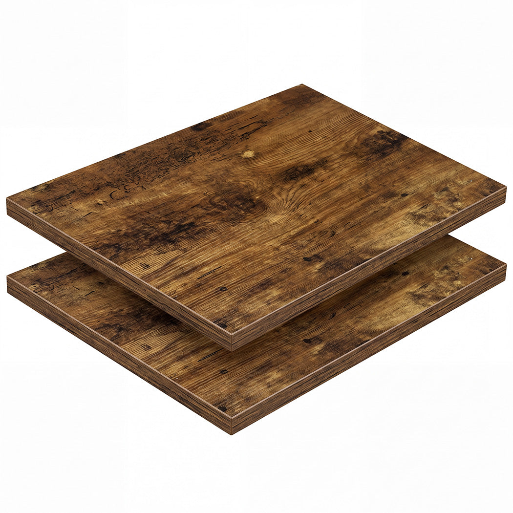 Levede Floating Shelves 2Pcs Deep Wall Mounted Rustic Storage Book Shelf Bedroom-2061251868004323331