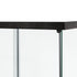 Stacked Display Storage Cabinet Glass Black-2006733282951172099
