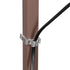 EMITTO LED Floor Lamp with Storage Shelf Brown-1864184393971666947