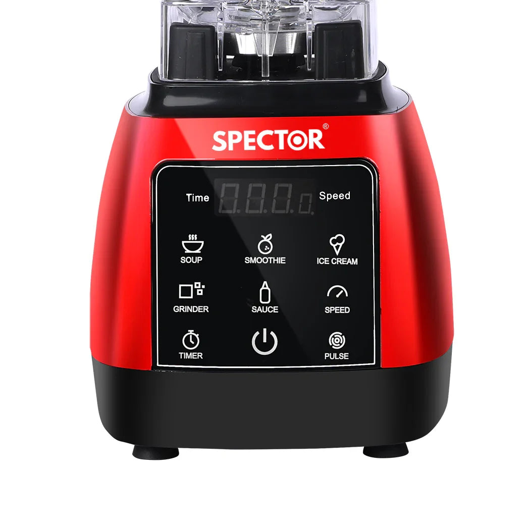 Spector 2L Commercial Blender Mixer Red-2042496831358898179