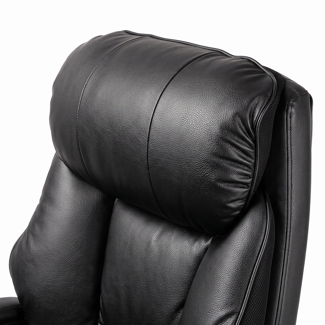 Levede Gaming Chair Ergonomic With Footrest 150°Recline for Home Office Black-2100034983728123907