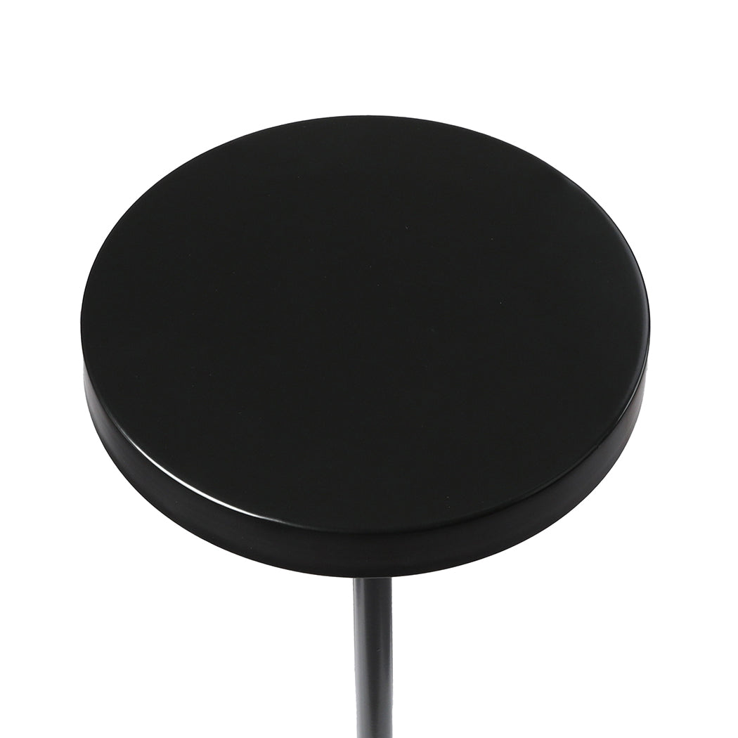 Side Table Round Tabletop Small Lightweight-1910112200450772995