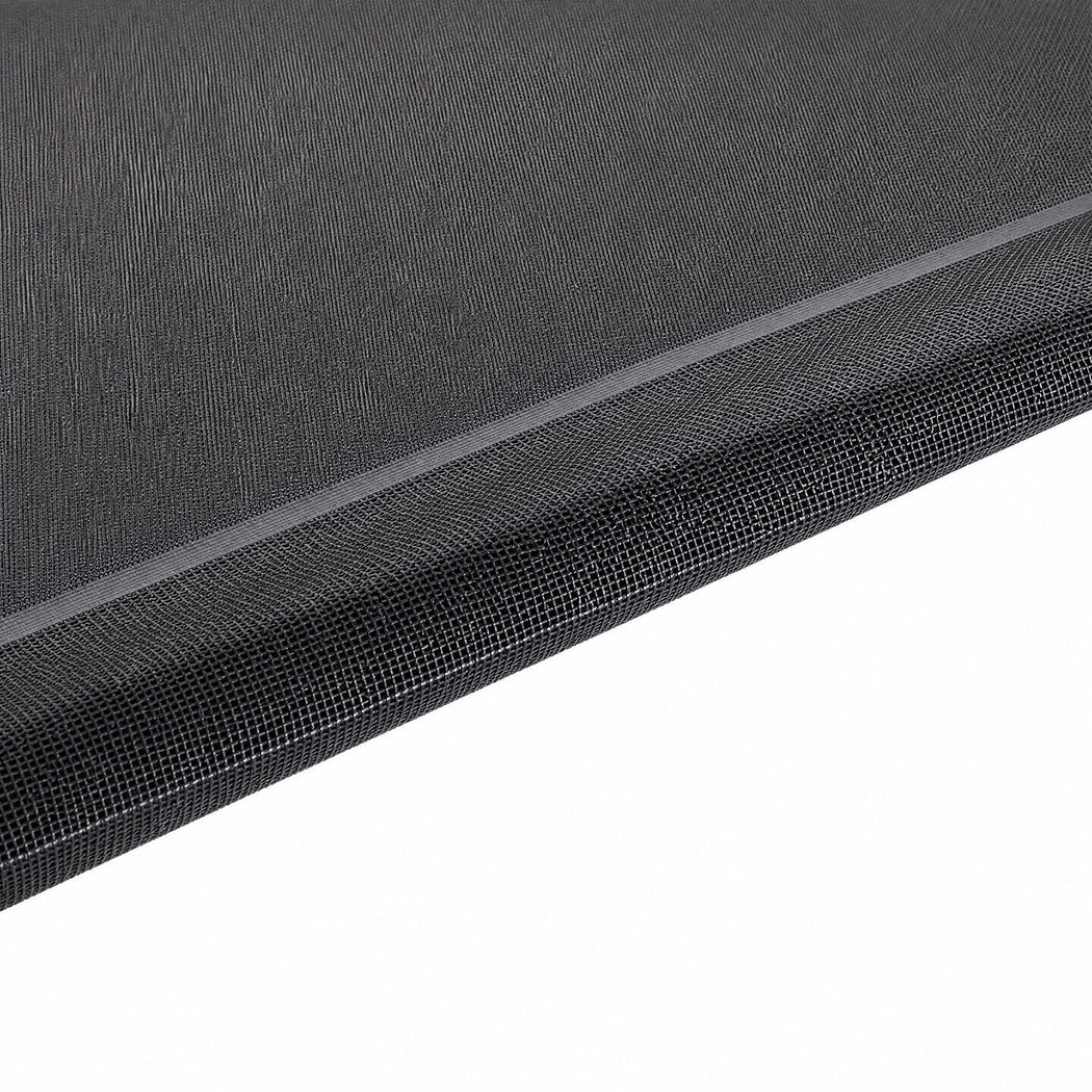 PaWz Raised Dog Bed Elevated Cooling Breathable Mesh for Indoor Outdoor Black-2100034993425354755