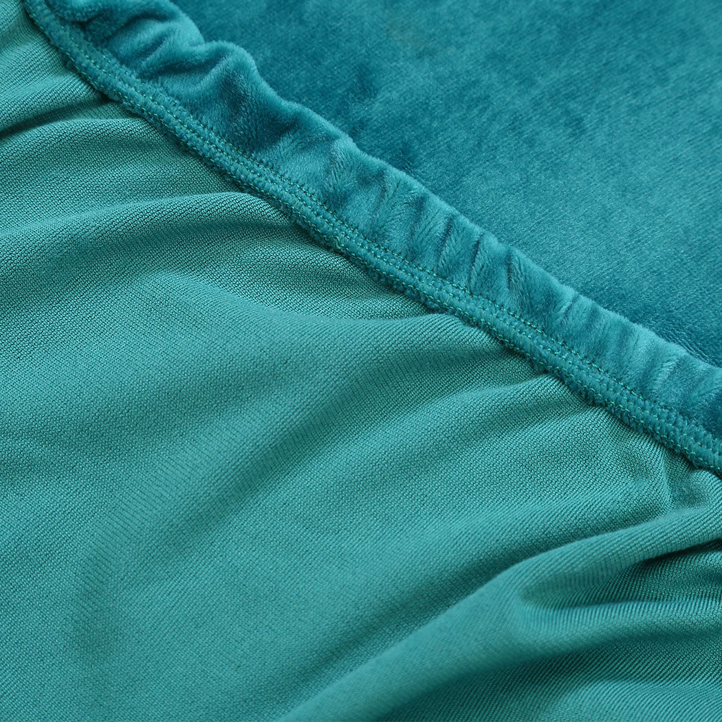 Marlow Sofa Covers 3 Seater High Stretch Green Agate Green-1910112338506289155