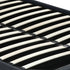 Levede Gas Lift Bed Frame Fabric Base Double Dark Grey-2006733222381228035