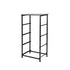 Levede Storage Cabinet Tower Chest Dark Grey-2018816826695356419