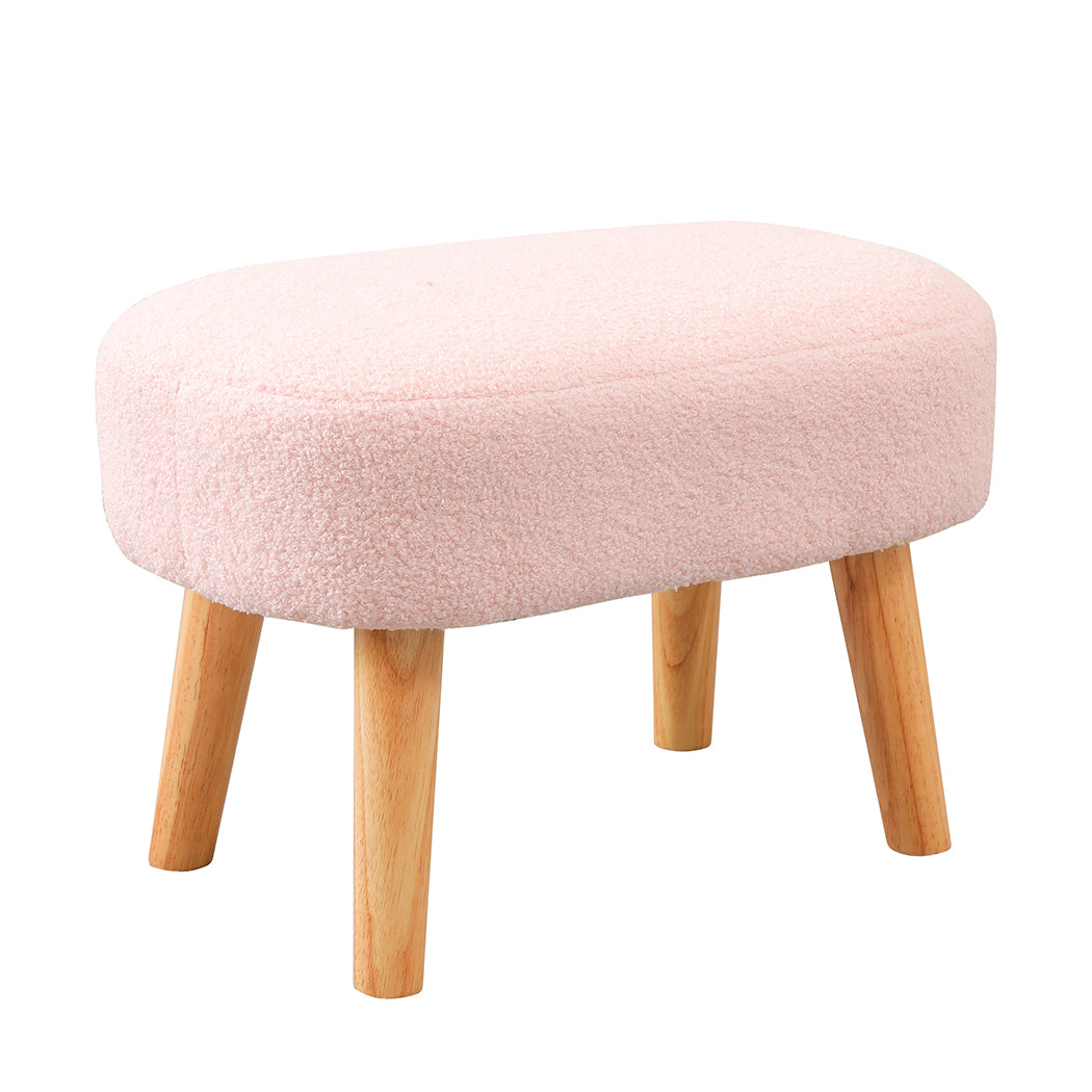 Levede Rocking Chair Ottoman Footrest With Side Pocket-1894516801254068227