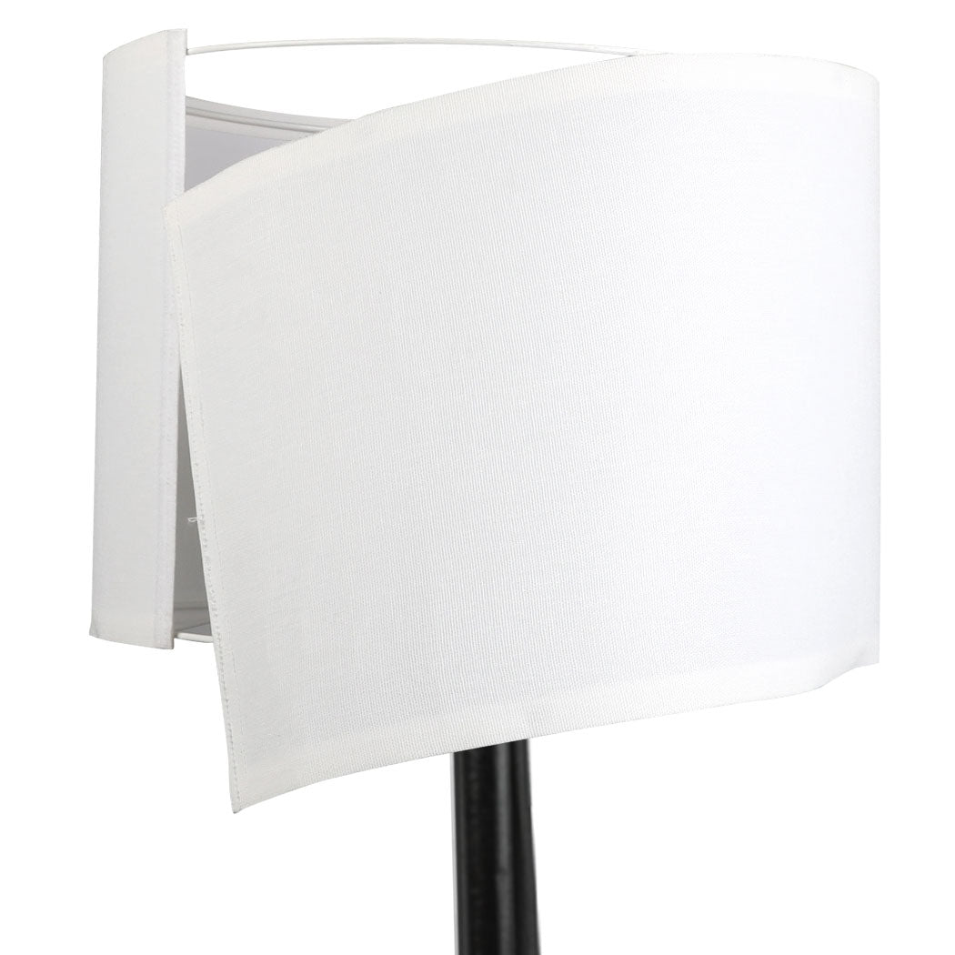 EMITTO Wooden Floor Lamp Modern Tripod Black-1864184397176115203