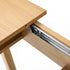 Levede Extendable Dining Table Oak Finish 4-6 Seater Wooden Kitchen 110-150cm-2072893553603907587