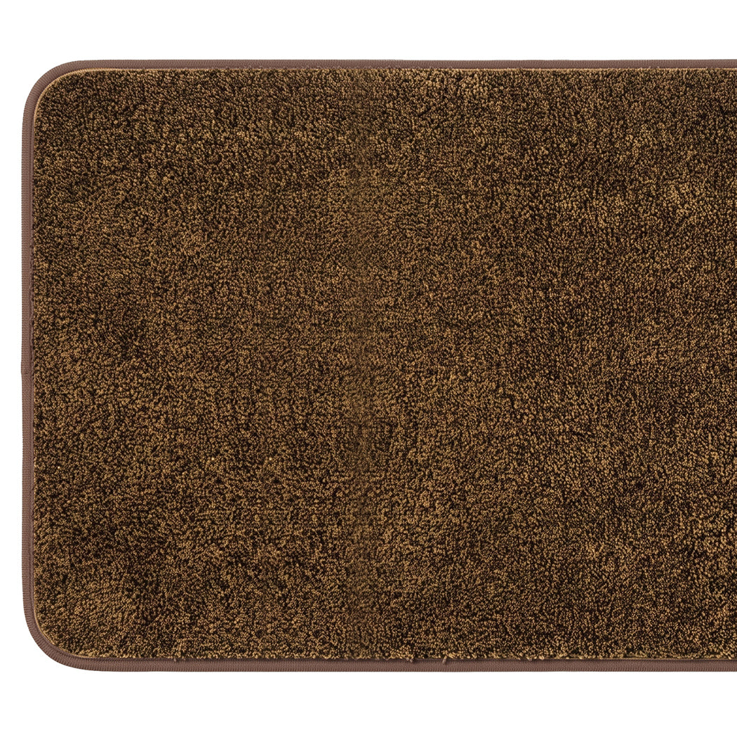 Marlow Door Mat Non Slip Absorbent Washable Pet Friendly for Entrance Brown-2109799592705593348