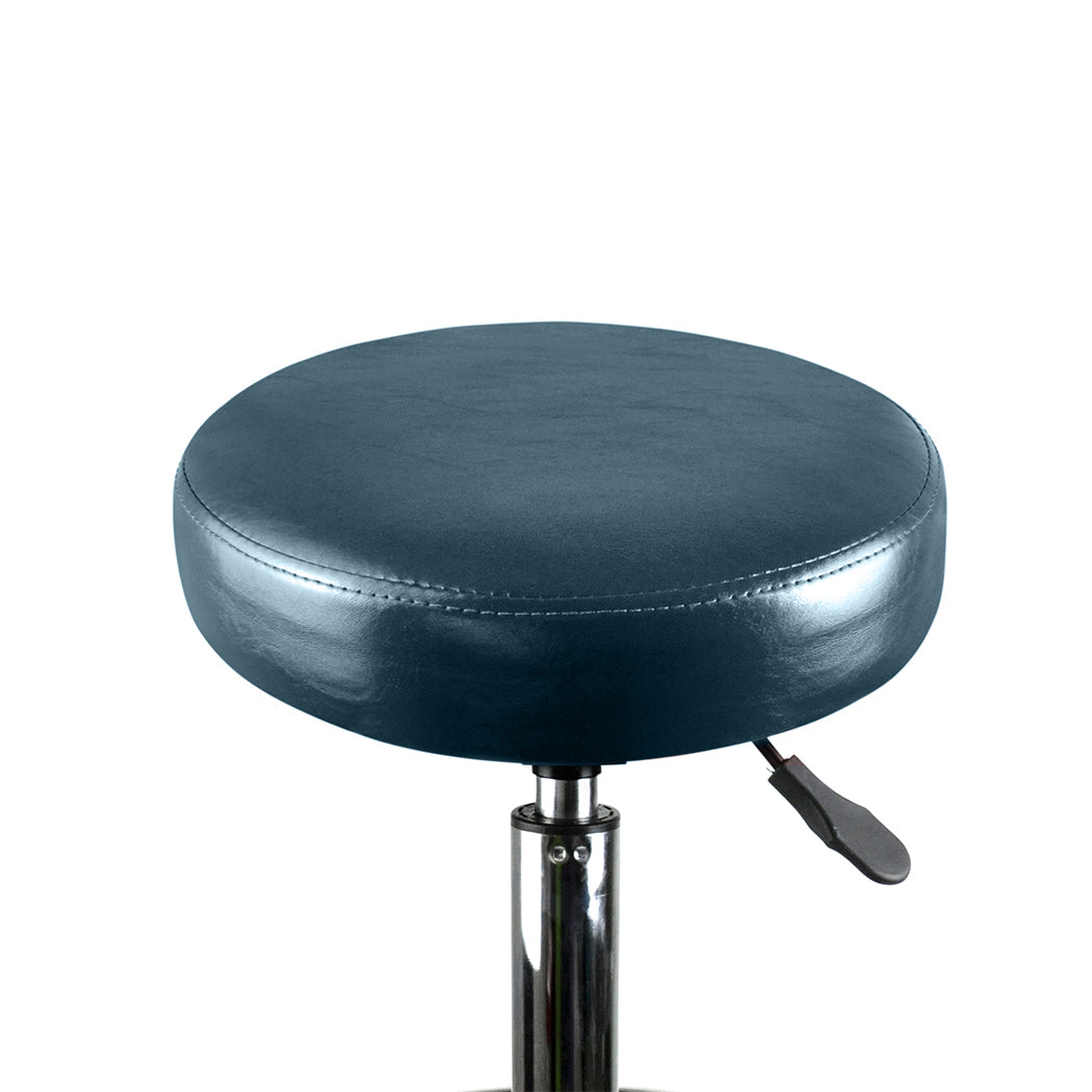 Levede 2x Barstool Swivel Salon Hairdressing Teal-1864184633273487363