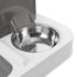 PaWz Automatic Cat Feeder Gravity Food and Water Dispenser for Home Travel White-2109799598678282244