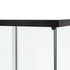 164cm Glass Display Cabinet 2 Doors-2006732805702291459