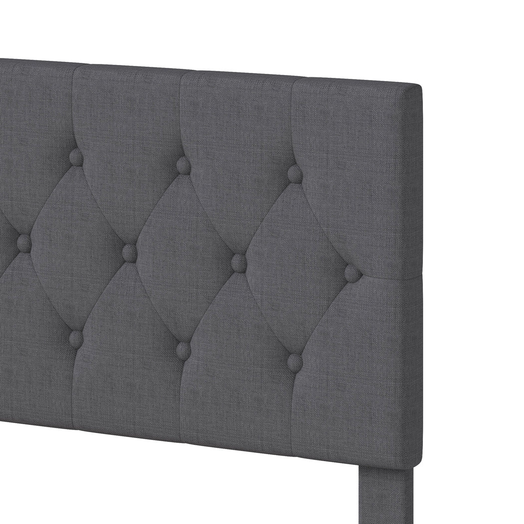 Levede Bed Frame Upholstered Platform Mattress Base Queen-2011971106671562755