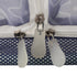 Dreamz Mosquito Bed Nets Foldable Canopy Square Blue-1864184403127832579