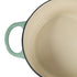 TOQUE 4L Enamel Dutch Oven Pot in Green Colour-2018816783506608131