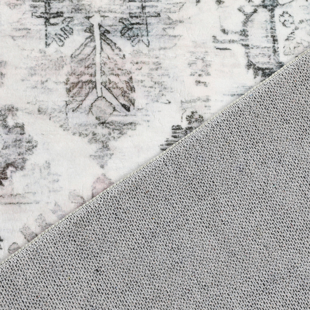 Marlow  Floor Rug Vintage Short Pile Washable Carpet Soft Plush Non Slip 200x230-1894516739367112707