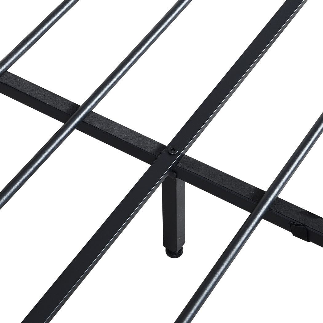 Levede Queen Bed Frame Storage Headboard Industrial-1894516793683349507