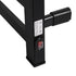 Heated Towel Rail Warmer Rack Wall Mounted Black-2006733186985496579