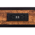 Levede Single Bed Frame LED Lights USB Charging Storage Headboard Metal Platform-2072893552618246147