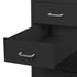 Levede 8 Drawer Office Cabinet Drawers Black-2018816893732917251