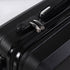 Slimbridge 2pcs 20"Travel Luggage Set Black-1864184360790528003