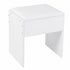 Levede Dressing Table Makeup Vanity with Lights Glass Desktop 7 Drawers White-2109799601329082372