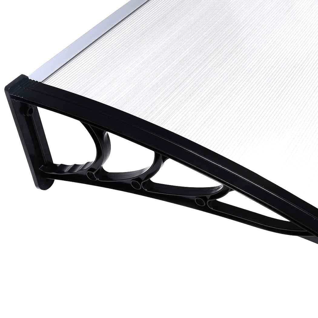 Mountview Window Door Awning Outdoor 1M X 1.5M Transparent 1x1.5M-2018816889400201219