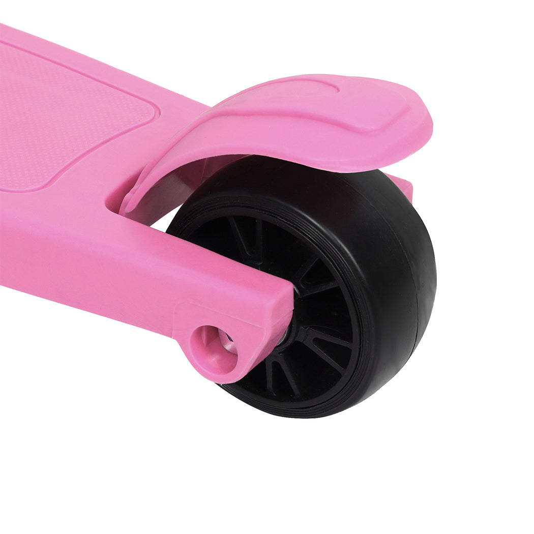 Bopeep Foldable Kids Scooter LED Music Pink-2006732821967802371