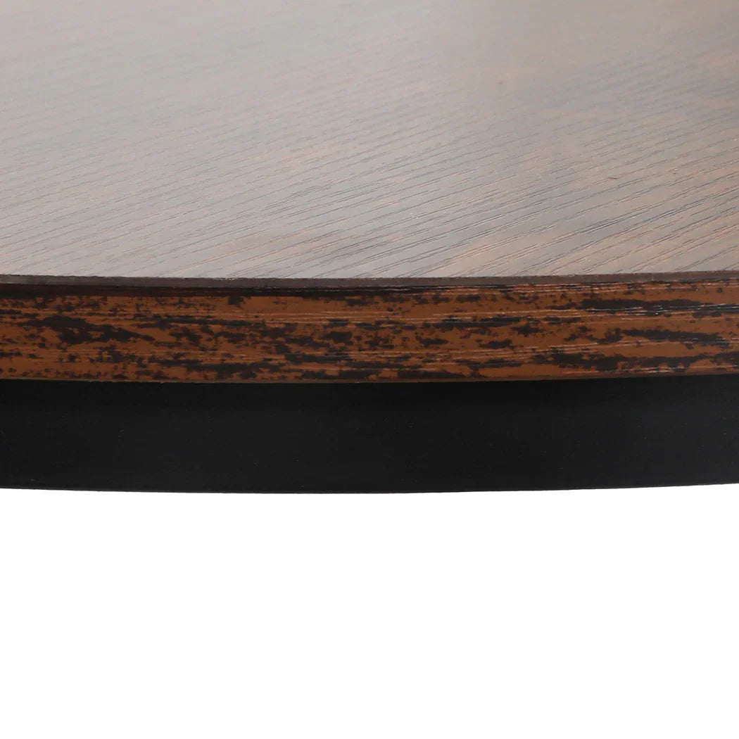 Levede Round Nesting Table Coffee Table Wood Side Table-2006732776480575491
