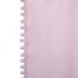 Marlow Blackout Curtains Pink 2 Panels Thermal Insulated Pom Pom 132cm x 213cm-2072893564165165059