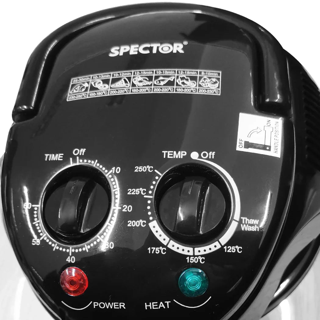 Spector Air Fryer Electric Fryers Oven Black-2006733156987834371