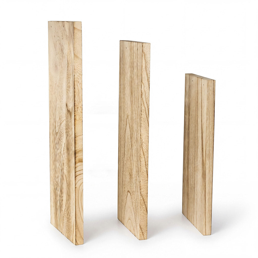 Levede Floating Wall Shelves 4Pcs Rustic Wood Storage Display Rack Bookshelf-2061251867823968259