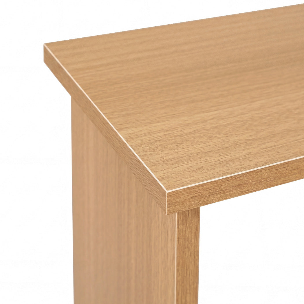 Levede Narrow Side Table Magazine Rack Slim End Bedside Storage Table Bedroom-2061251865689067523