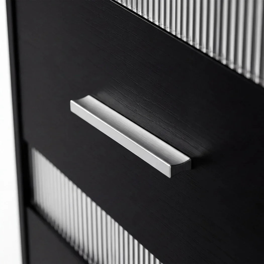Levede Smart Bedside Table Charging Station Motion Sensor Modern Nightstand-2050056780108664835