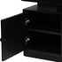 Levede Bedside Table USB Charger Outlet RGB Black-2006732841714585603
