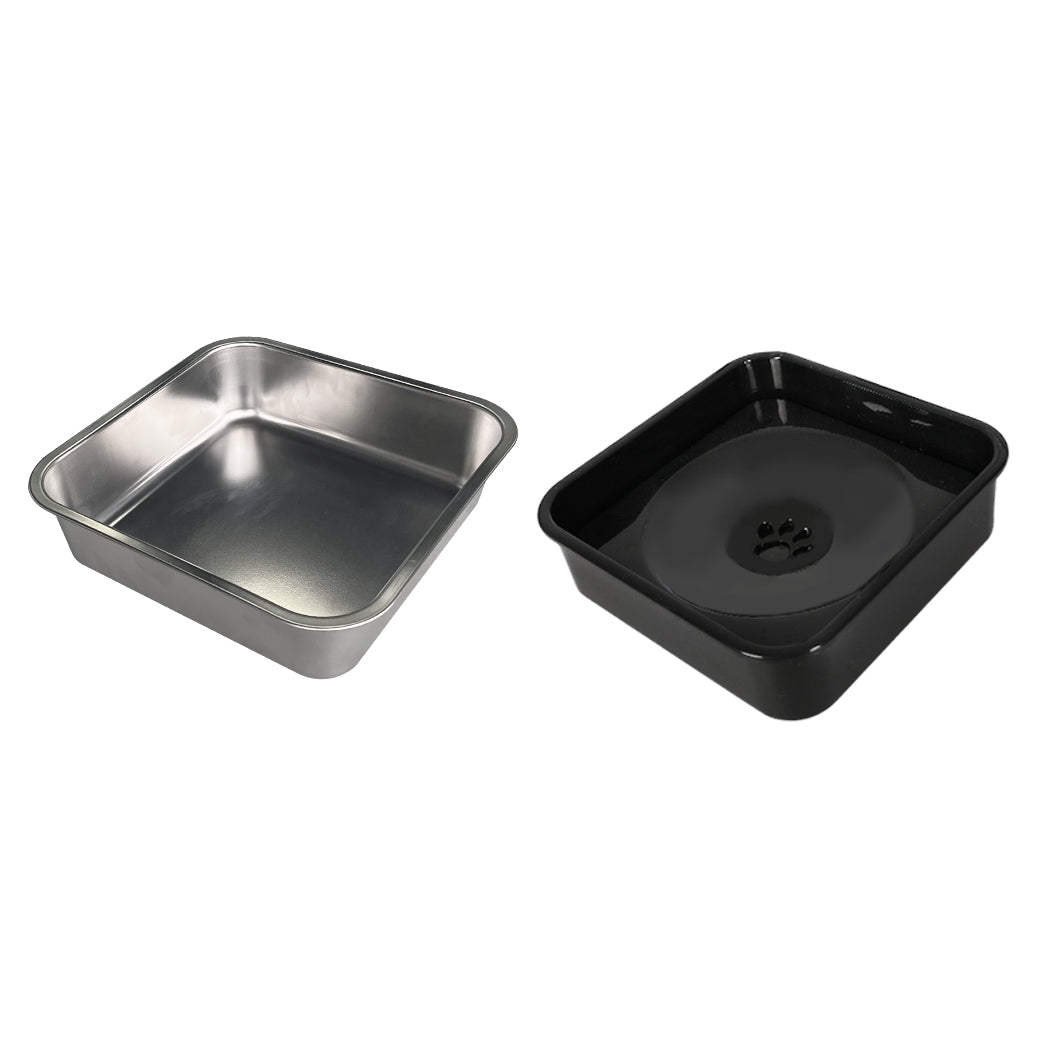 PaWz Elevated Pet Feeder 4 Height Adjustable-1864184545545424899