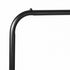 Levede Clothes Rack Heavy Duty Garment Rack 2 Shelf Locking Wheels Bedroom Black-2100034940497432579