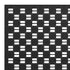 Marlow Front Door Mat 75x43cm TPE Raised Wave Drainage for Entrance Black-2109799592214859780