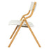Levede 2x Dining Chairs Foldable PU Beige-2006733273778229251