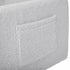 BoPeep Kids Sofa 3-In-1 Fold Out Toddler Chair Teddy Plush for Napping Gray-2109799595457056772