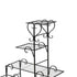 Levede Plant Stand Outdoor Indoor Metal Black-2018816719711244291
