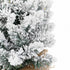 Santaco Christmas Tree 49cm Mini Christmas Tree LED Lights Snow Flocked PVC-2100035037939503107