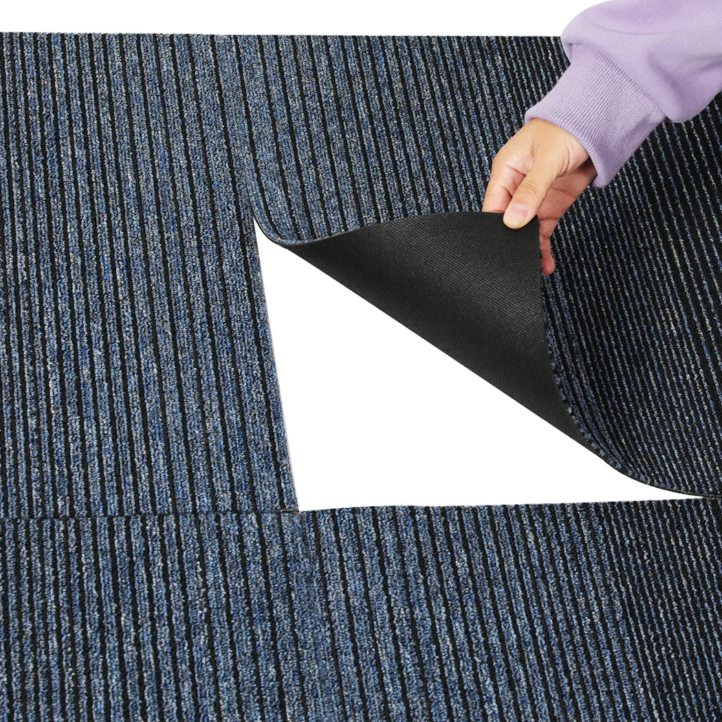 Marlow 20x Carpet Tiles 5m2 Box Heavy Blue-2018816862414049283